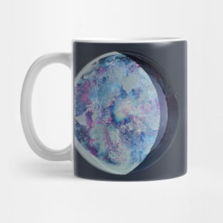 Paintslick moon Mug